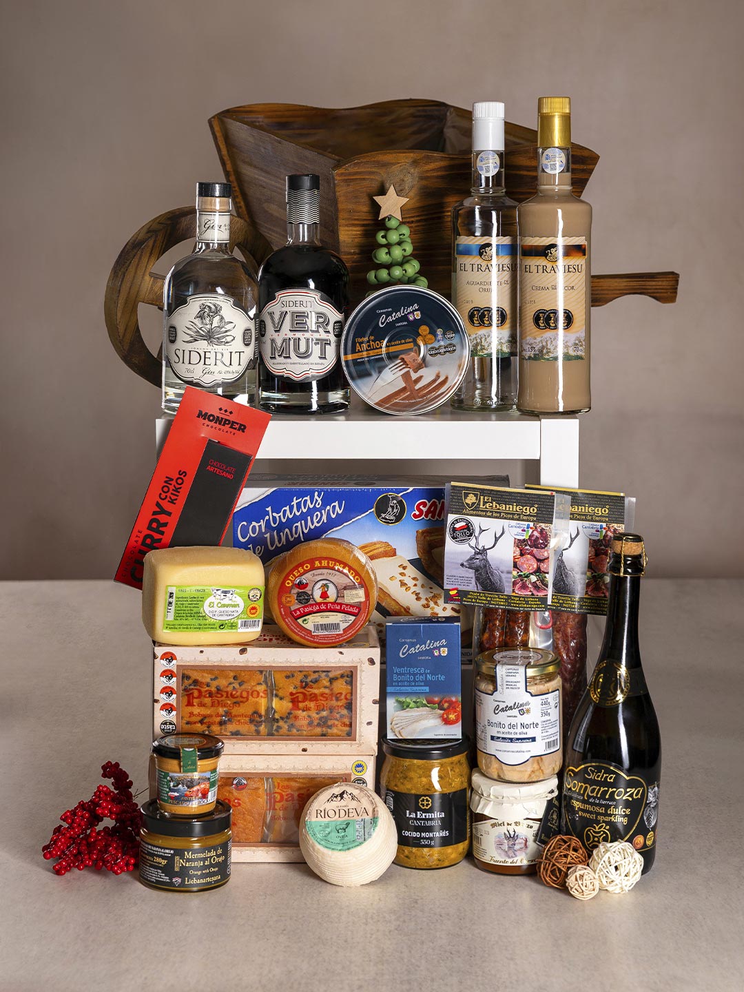 02_Cesta-de-Navidad-original-Cántabra_Nansa_01 Cesto Cántabro de Navidad original Nansa 2025 - Imagen 1