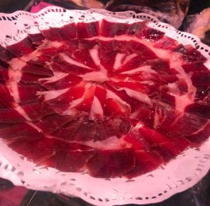 Jamón ibérico en diferente