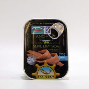 Anchoas Codesa Serie Limitada lata de 55 gramos en aceite de oliva