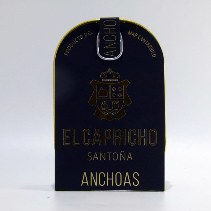 Anchoas El Capricho lata de 14-16 filetes  en aceite de oliva