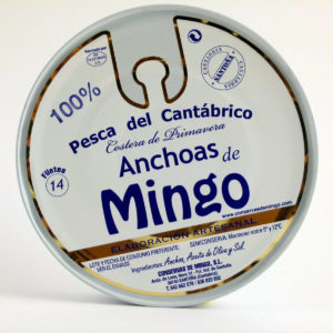 Anchoas Mingo lata de 14 filetes en aceite de oliva