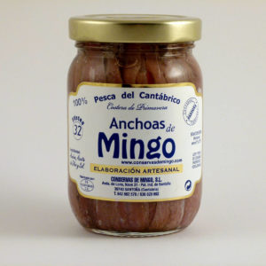 Anchoas Mingo tarro de 32 filetes en aceite de oliva