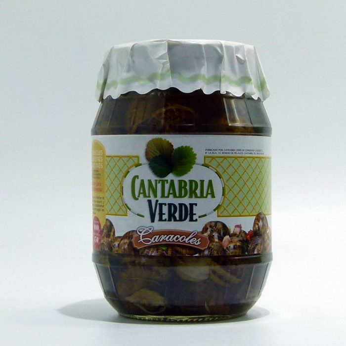 Caracoles Cantabria verde | Compra caracoles cocidos en conserva