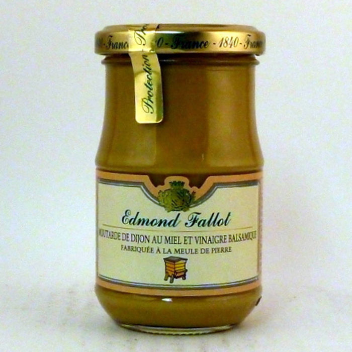 Mostaza Dijon con miel y vinagre Edmond Fallot - Diferente