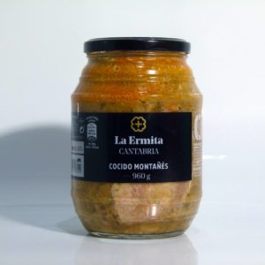 Delicatessen la Ermita tarro de cocido montañes de 960 gramos