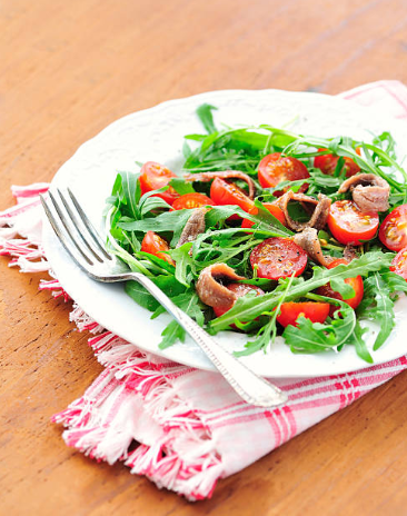 ensalada de anchoas