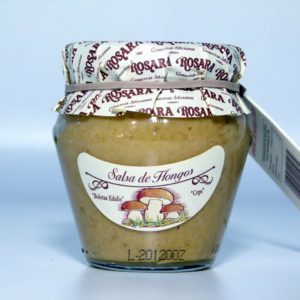 Salsa de hongos de conservas Rosara