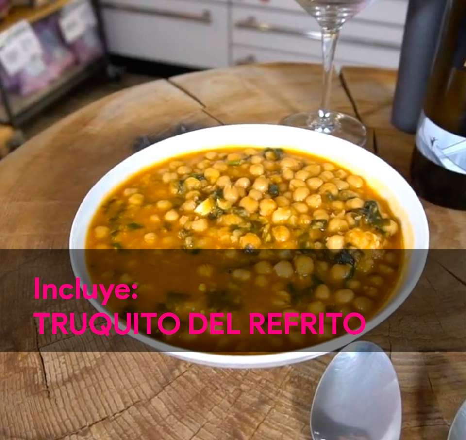 Cuantas calorias tiene un plato de potaje de garbanzos