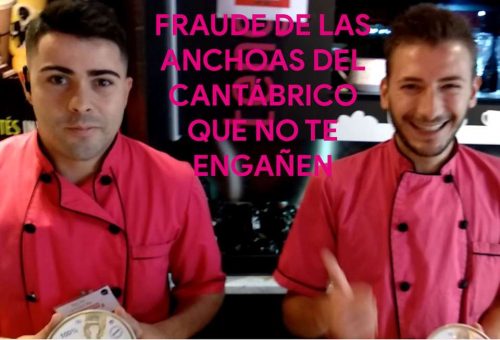 Anchoas del Cantábrico fraude