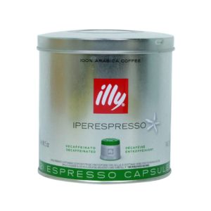 Café en capsulas Illy descafeinado lata
