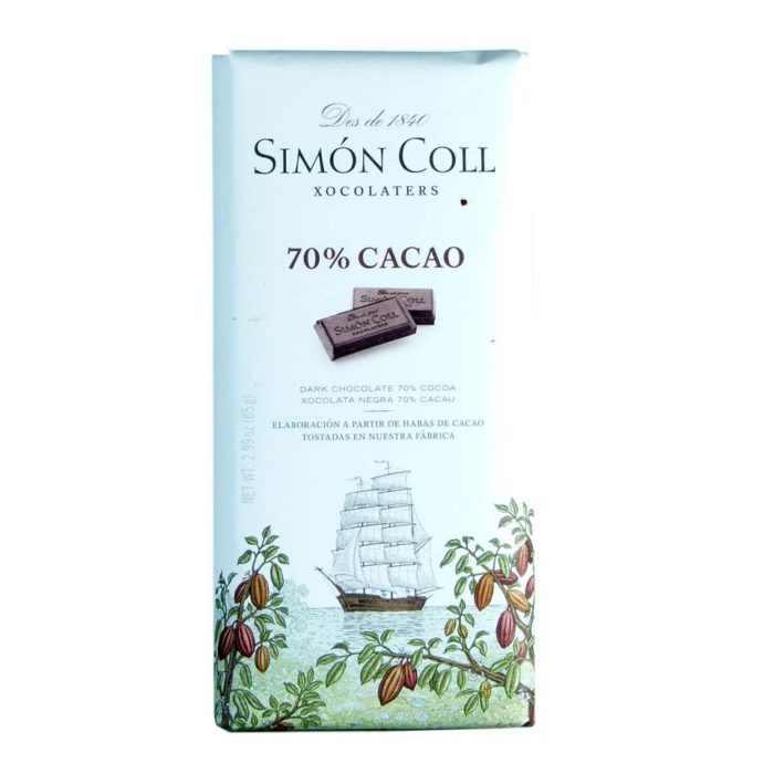 Chocolate Simon Coll 70% cacao