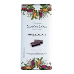 Chocolate Simon Coll 99 % cacao 85 grs