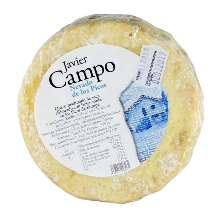 Comprar queso de vaca de Cantabria Nevado de los Picos