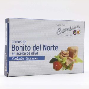 Comprar lomos de bonito del norte en aceite de oliva Conservas Catalina