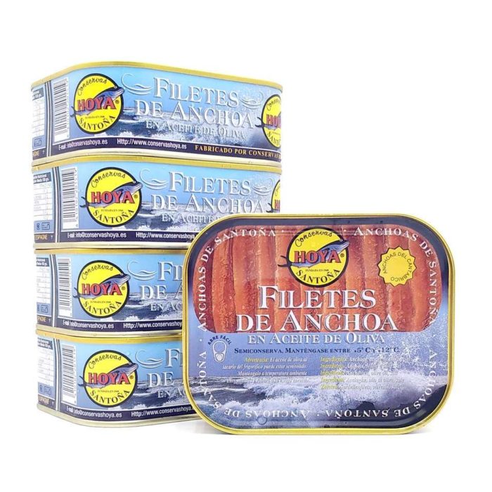 Anchoas Hoya promoción 5 latas 360 grs