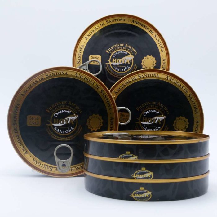 Oportunidad 6 paneretas anchoas Hoya serie oro Cantábrico
