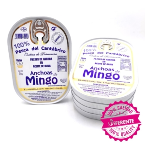 Oferta 5 latas de anchoas Mingo serie oro online