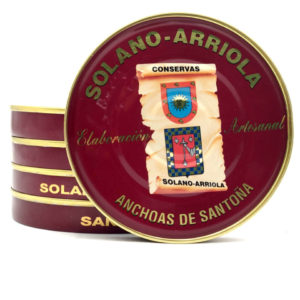 Oferta 5 latas de Anchoas solano Arriola 180 grs