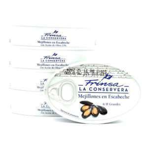 Comprar Mejillones en escabeche Frinsa 6/8 piezas