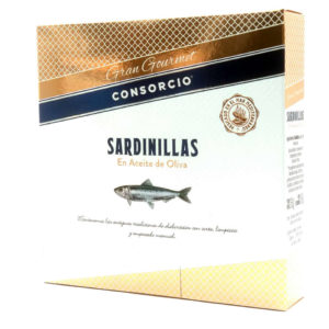 Sardinillas en aceite de oliva Consorcio Gran Gourmet