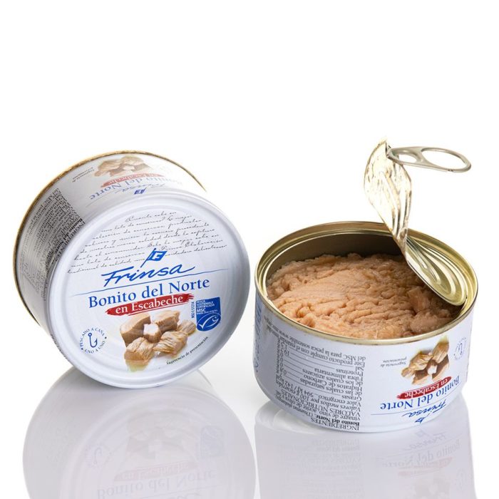 Lata de bonito del norte en escabeche Frinsa