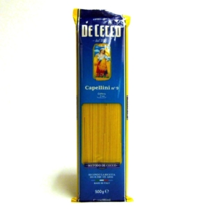 Pasta italiana De Cecco Capellini