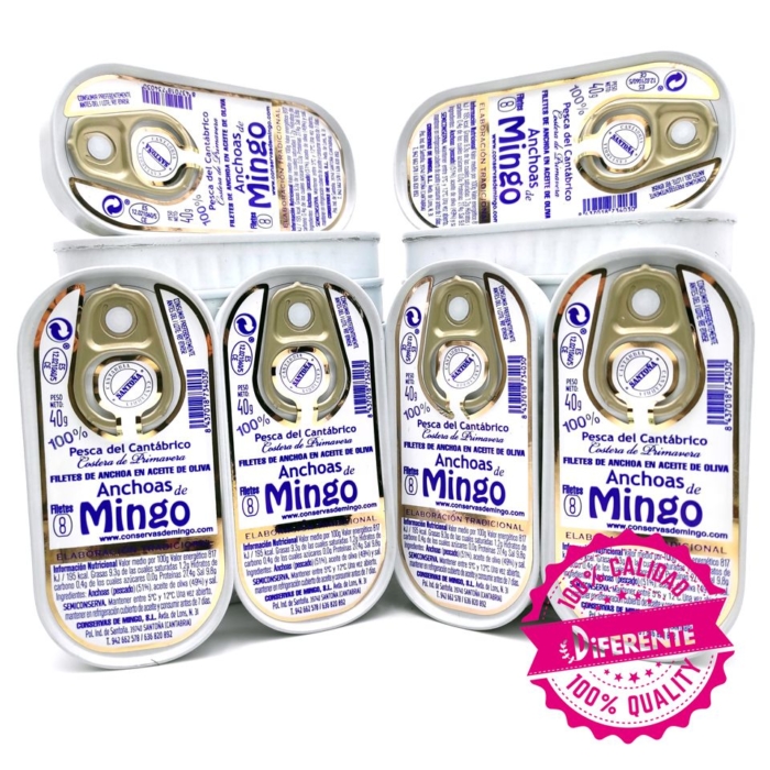 Oferta anchoas Mingo 20 octavillos