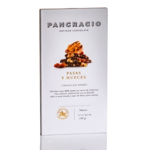 Comprar Chocolate Pancracio 64% cacao con pasas y nueces con envío gratis