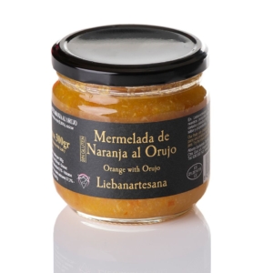 Comprar mermelada de naranja al orujo liebanatural