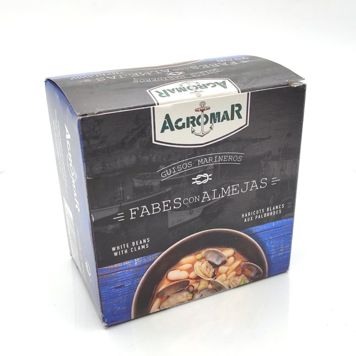 Fabes con almejas conservas Agromar para comprar online