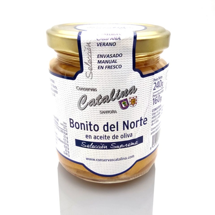 Comprar bonito del norte en aceite de oliva Conservas Catalina al mejor precio