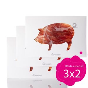 Oferta 3x2, jamón ibérico de cebo